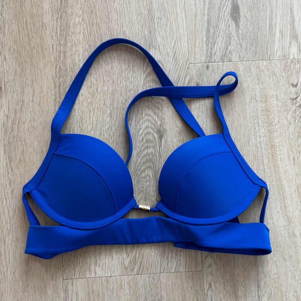 Abercrombie & Fitch Blue Bikini Top